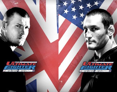Pôster da nona temporada do The Ultimate Fighter: USA vs. UK (Foto: MMAMania.com)