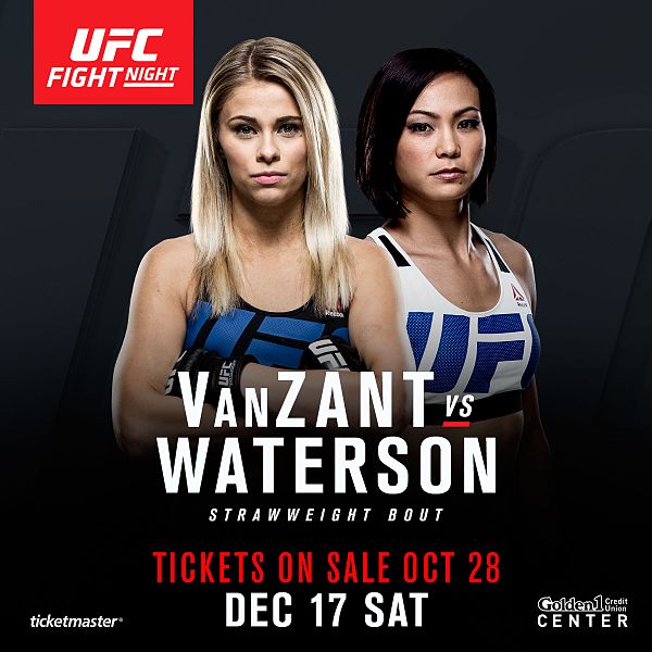 Pôster do UFC On Fox 22: VanZant vs. Waterson (Foto: UFC.com)