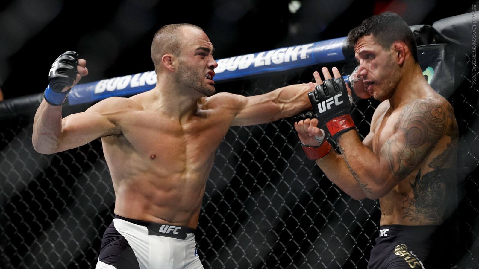 Eddie Alvarez surpreendeu ao nocautear Rafael dos Anjos (Foto: MMA Fighting)