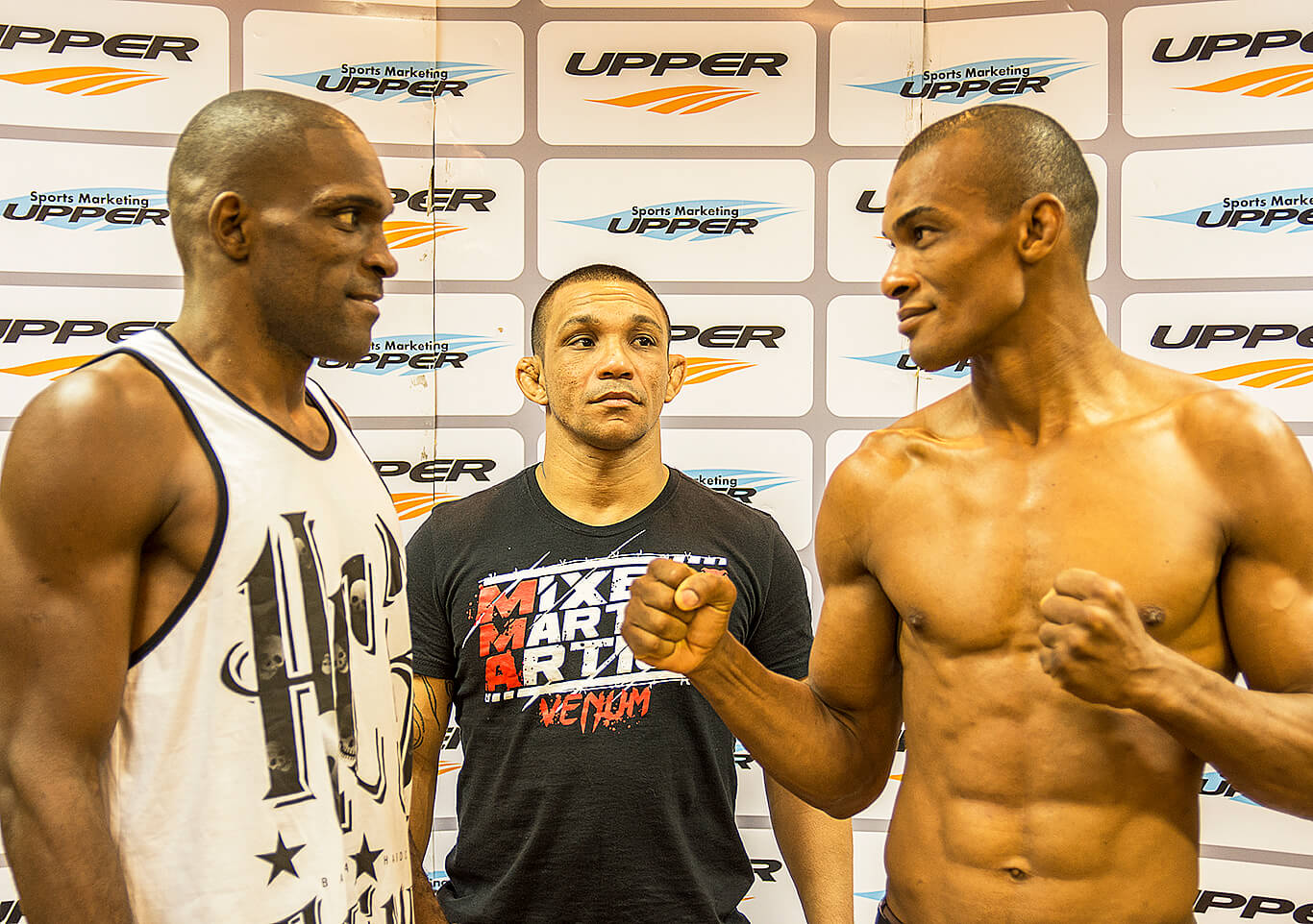 O ex-UFC Walmir Bidu duela com Francivaldo Nego Soares pelos leves (Foto: Felipe Fiorito)