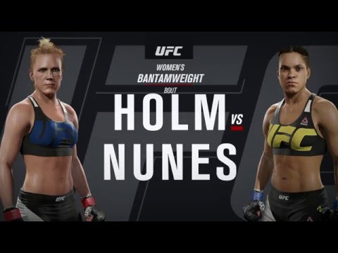 (Foto: Simulação do jogo EA SPORTS UFC 2® - EA Sports® / UFC® / Sony®). 