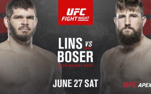 UFC APEX Philipe Lins VS Tanner Boser