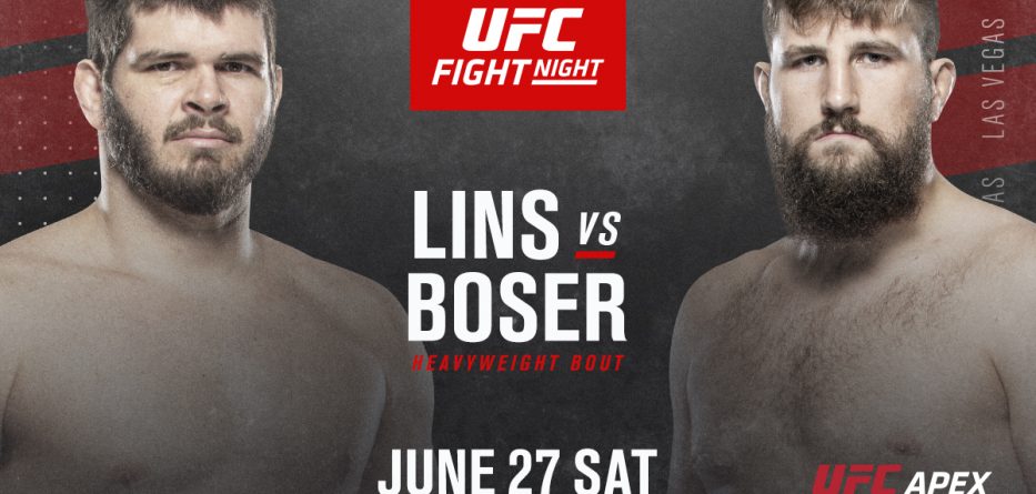 UFC APEX Philipe Lins VS Tanner Boser